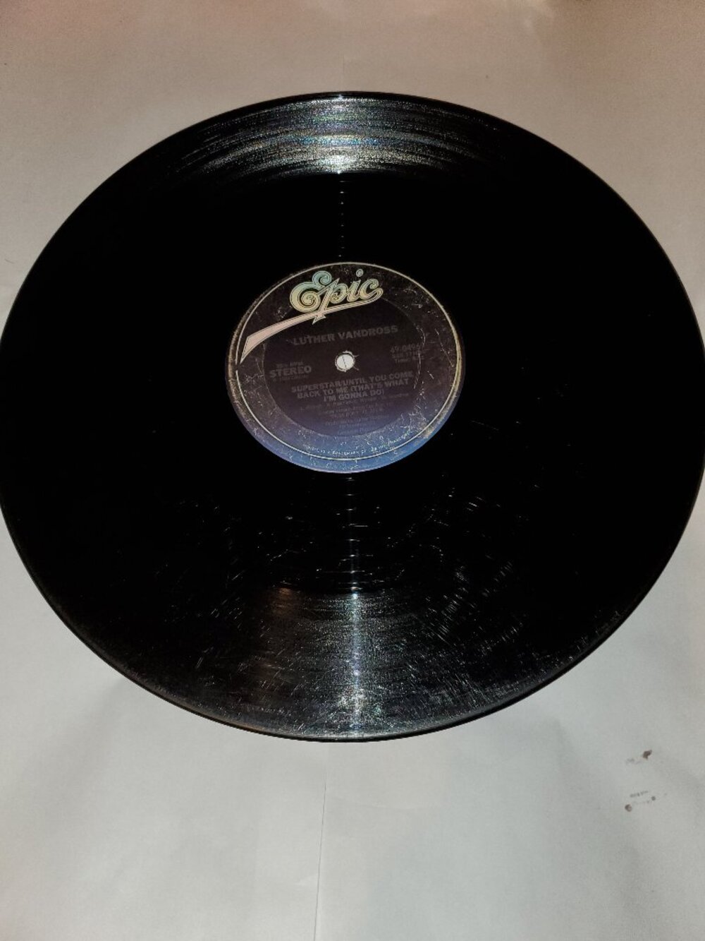 USED EPIC LUTHER VANDROSS 49-04969 LP RECORD VINYL